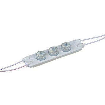 Фото Светодиодный инжекторный модуль 220 V белый холодный smd3030 3led 1.6 W IP65 1018979,