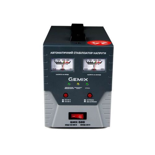 Фото Стабілізатор напруги Gemix GMX-500 GMX-500,