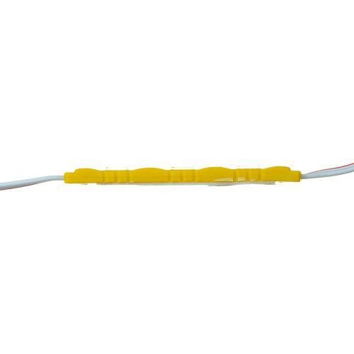 Фото Светодиодный модуль 12 V желтый smd5730 3led 1.5 W IP65 1019011,