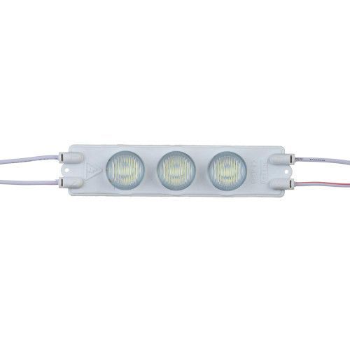 Фото Светодиодный инжекторный модуль 220 V белый холодный smd3030 3led 1.6 W IP65 1018979,