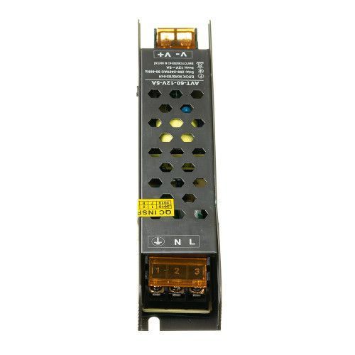 Фото Led блок питания 12V 5А 60Вт IP20 AVT 1019865,