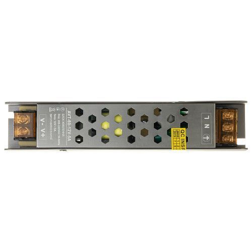 Фото Led блок питания 12V 5А 60Вт IP20 AVT 1019865,