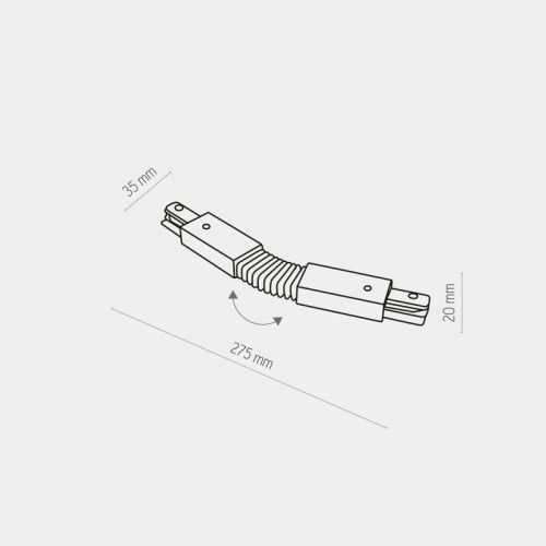 Фото Гибкий соединитель TK-Lighting tracer 4072 4072,