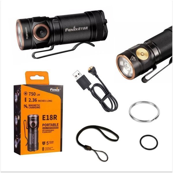 Фото Фонарь ручной Fenix E18R Cree XP-L HI LED E18R,