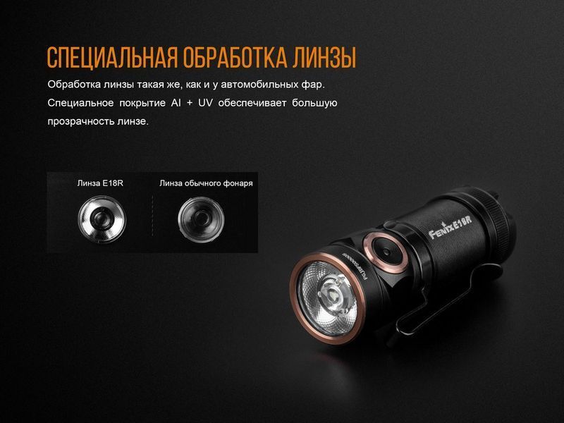 Фото Фонарь ручной Fenix E18R Cree XP-L HI LED E18R,