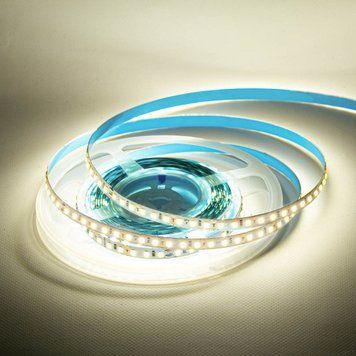 Фото Світлодіодна стрічка біла нейтральна 12V Motoko smd3528 120LED/м IP20 1018558,