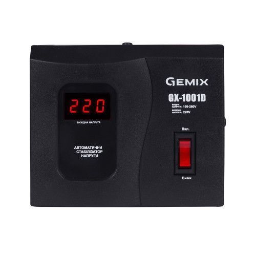 Фото Стабілізатор напруги Gemix GX-1001D GX-1001D,