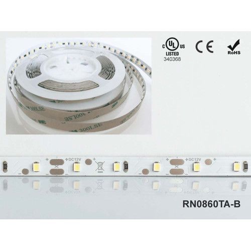 Фото LED лента RISHANG 60-2835-12V-IP20 5,5W 504Lm 4000K 5м (RN0860TA-B-NW) 362,