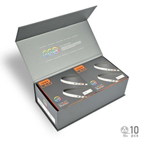 Фото LED лента VIDEX DC12V 120W 10M 6000K Ra98 IP20 (VL-LST28144-12126-B10) 28216,