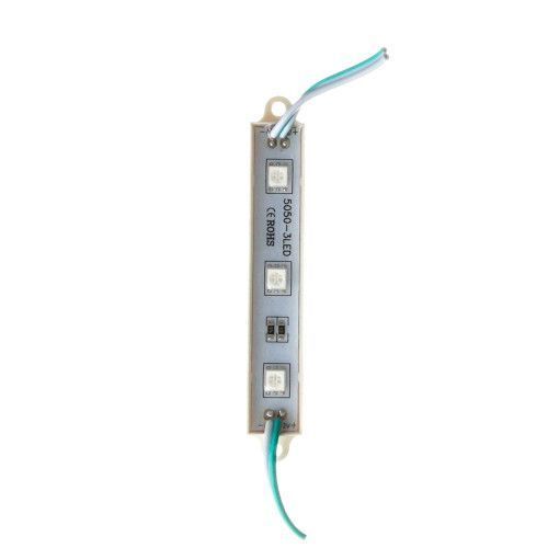 Фото Светодиодный модуль 12 V зеленый smd5050 3led 0.72 W IP65 1018055,