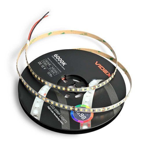 Фото LED лента VIDEX DC12V 120W 10M 6000K Ra98 IP20 (VL-LST28144-12126-B10) 28216,
