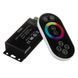 Фото LED контроллер светодиодный черный RGB 18А 216Вт, (8 кнопок) 1009695, вид 1,