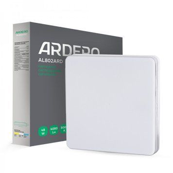 Фото Накладний світлодіодний світильник Ardero AL802ARD 48Вт 5000К ІР40 білий 80169,