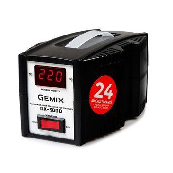 Фото Стабілізатор напруги Gemix GX-501D GX-500D.350W,