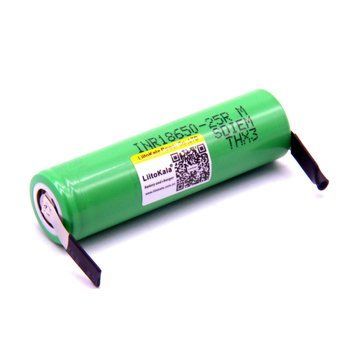 Фото Акумулятор LiitoKala Lii-25R-N 18650 2500mah Lii-25R-N,