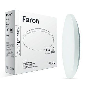 Фото Світлодіодний світильник Feron AL533 14W 6500К 40220,