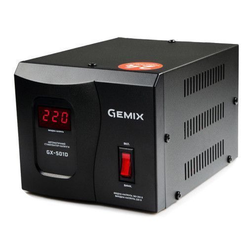 Фото Стабілізатор напруги Gemix GX-501D GX-500D.350W,