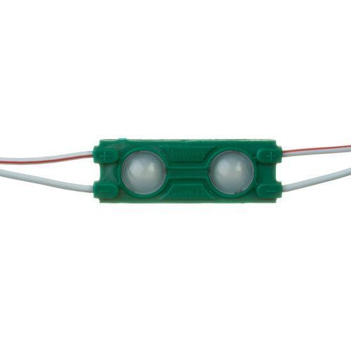 Фото Светодиодный модуль 12 V зеленый smd5730 2led 1W IP65 1019205,