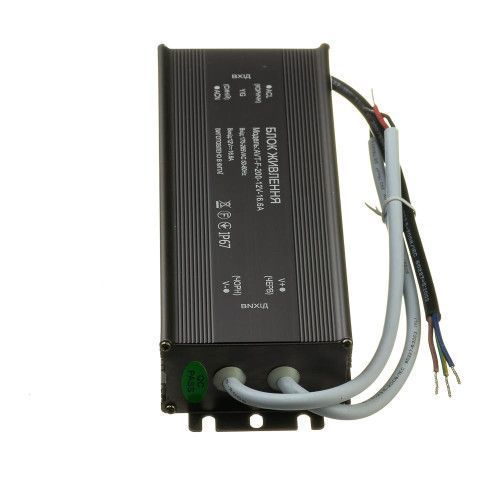 Фото Led блок живлення 12V (герметичний) 16,66А 200Вт AVT 1019878,