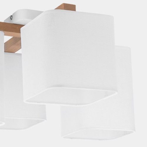 Фото Люстра пристельова TK-Lighting tora white 4163 білий 4163,