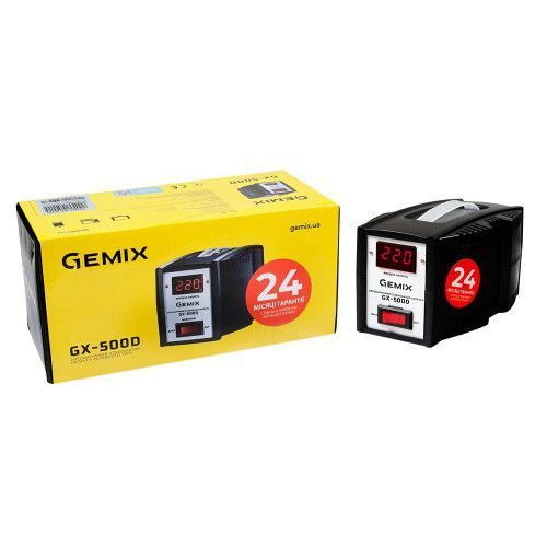 Фото Стабілізатор напруги Gemix GX-501D GX-500D.350W,
