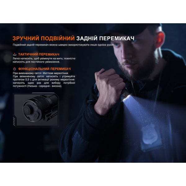 Фото Тактический фонарь ручной Fenix TK05R TK05R,