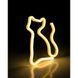 Фото Світильник Goldlux 327093 Neon Cat Led 1x3W USB 5V DC 1A IP20 Wh 91595, вид 4,