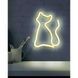 Фото Світильник Goldlux 327093 Neon Cat Led 1x3W USB 5V DC 1A IP20 Wh 91595, вид 3,