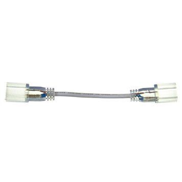 Фото Двухсторонний коннектор для неона AVT-1 220V 2835-120 с проводом 1018104,