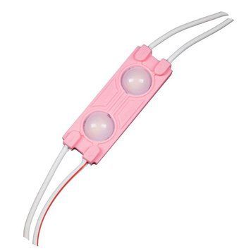 Фото Світлодіодний модуль 12 V рожевий smd5730 2led 1W IP65 1019207,