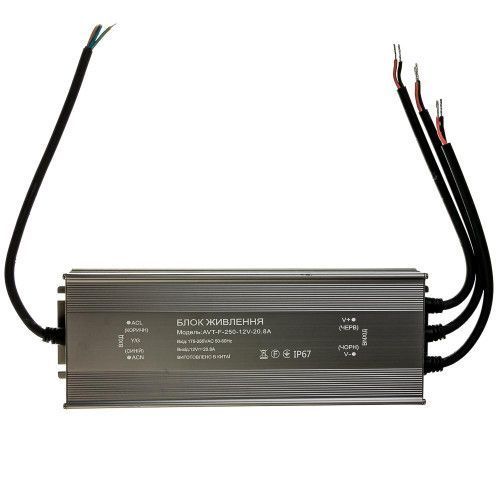 Фото Led блок питания 12V (герметичный) 20.83А 250Вт AVT 1019879,