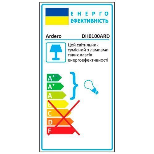 Фото Архитектурный светильник Ardero DH0100ARD под лампу черный 80419,