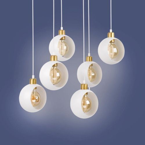 Фото Люстра підвіснаTK-Lighting cyklop white 2746 білий 2746,
