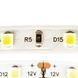 Фото Светодиодная лента теплая белая 12V smd2835 60LED/м IP20 1012028, вид 3,