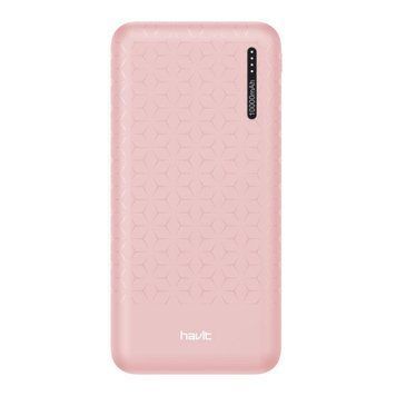 Фото Повербанк HAVIT HV-PB57 Pink 10000mAh, Micro USB, Type-C, USB 27017,