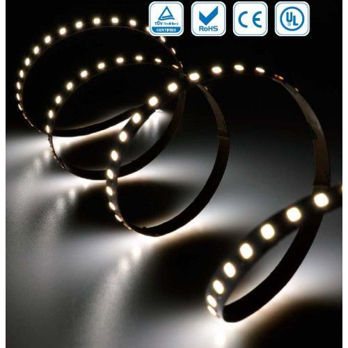 Фото LED стрічка RISHANG 60-2835-12V-IP33 12W 970Lm 6000K 5м (RD0060TA-A-W) 671,