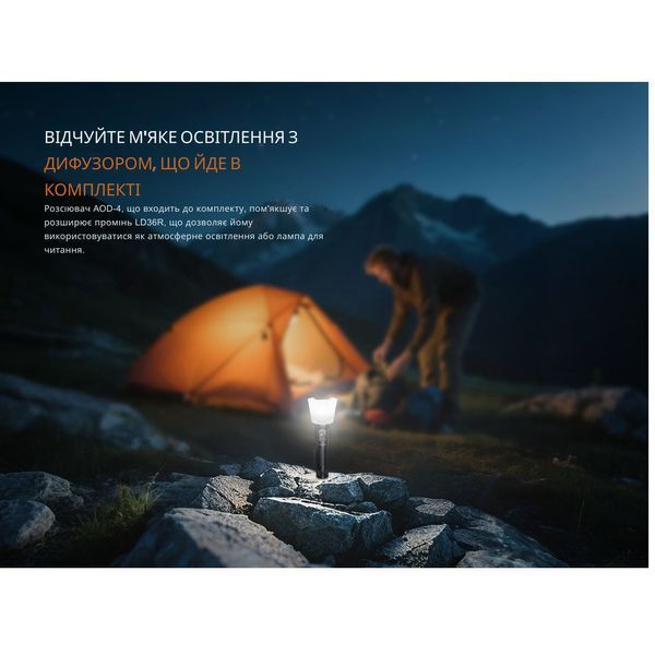 Фото Фонарь ручной Fenix LD36RB черный LD36RB,
