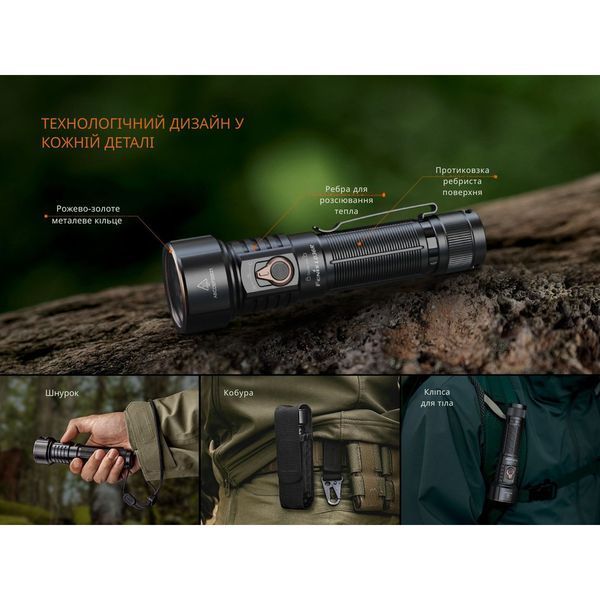 Фото Фонарь ручной Fenix LD36RB черный LD36RB,
