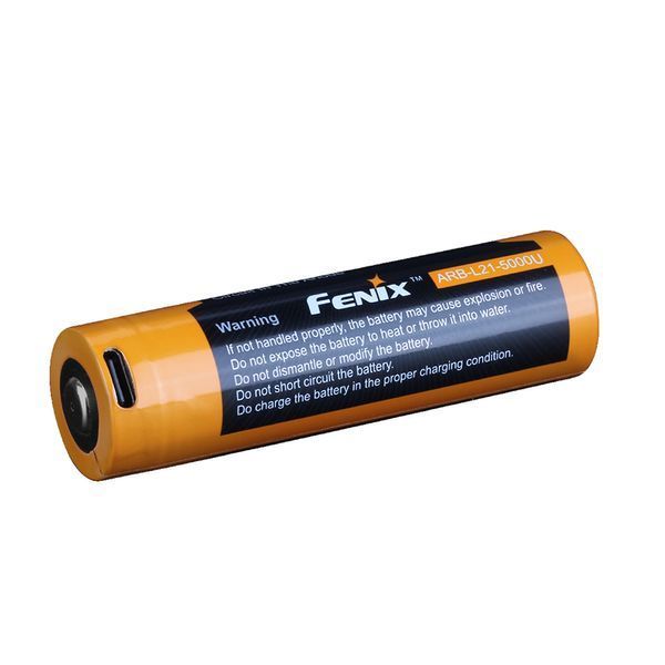 Фото Аккумулятор 21700 Fenix ARB-L21-5000U usb Type-C зарядка ARB-L21-5000U,