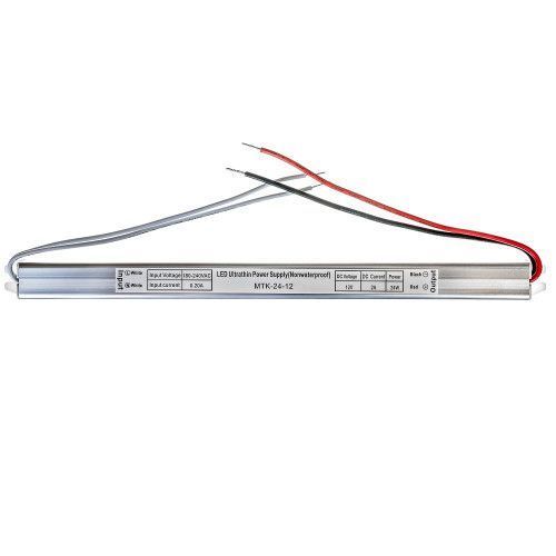 Фото Led блок питания 12V 2A 24Вт IP20 SLIM №1 1013397,