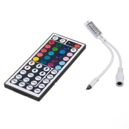 Фото LED контролер mini світлодіодний RGB 6А 72Вт (IR 44 кнопки) 1009337,