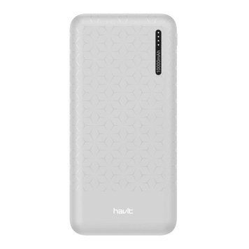 Фото Повербанк HAVIT HV-PB57 White 10000mAh, 45 мм 27168,