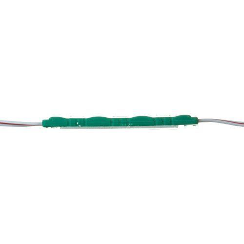 Фото Світлодіодний модуль 12 V зелений smd5730 3led 1.5 W IP65 1019010,