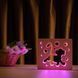 Фото Светильник ночник ArtEco Light с дерева LED "Веселый львенок" с пультом и регулировкой цвета, RGB 1020403, вид 6,