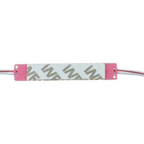 Фото Світлодіодний модуль 12 V рожевий smd5730 3led 1.5 W IP65 1019012,