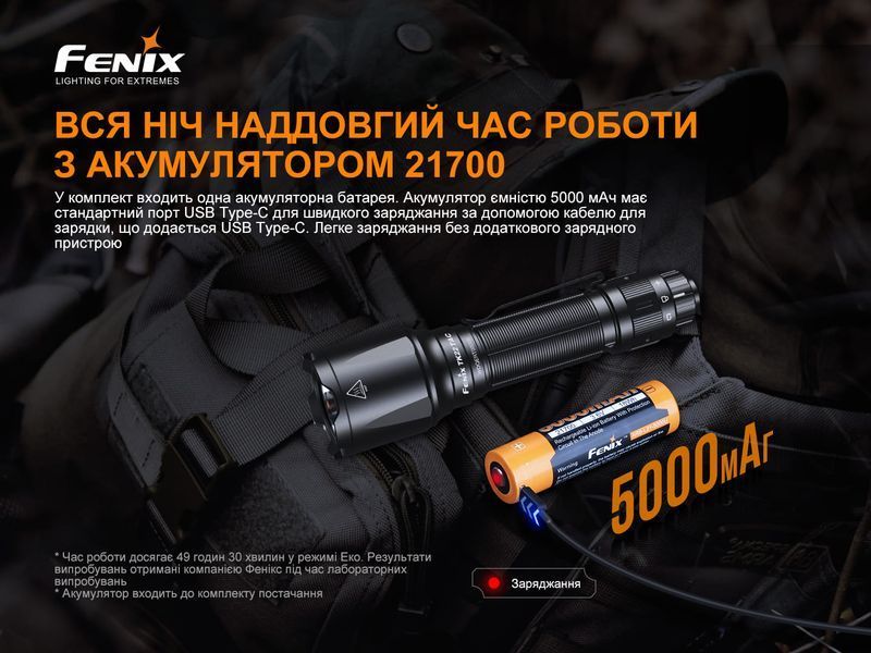 Фото Фонарь ручной Fenix TK22TAC TK22TAC,