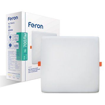 Фото Встраиваемый светодиодный светильник Feron AL704-S 7W 1775,