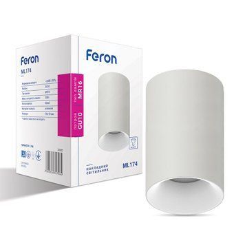 Фото Світильник Feron ML174 білий 32632,