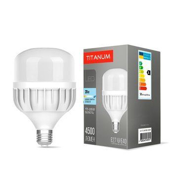 Фото LED лампа TITANUM A138 50W E27 6500К 26395,