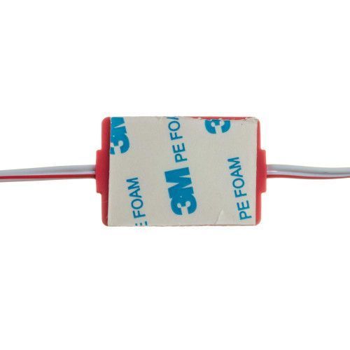 Фото Светодиодный модуль 12 V красный COB круглый 1led 2,4 W IP65 1018223,